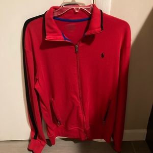 Red Polo Jacket SZ Med